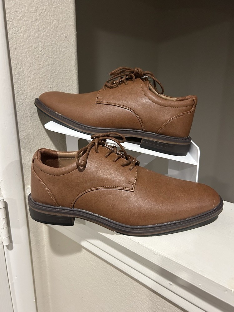 Men's Leo Oxford Dress Shoes - Goodfellow & Co Brown 7