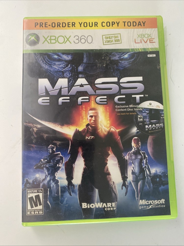 Mass Effect -- Bonus Content Disc (Microsoft Xbox 360, 2007) -