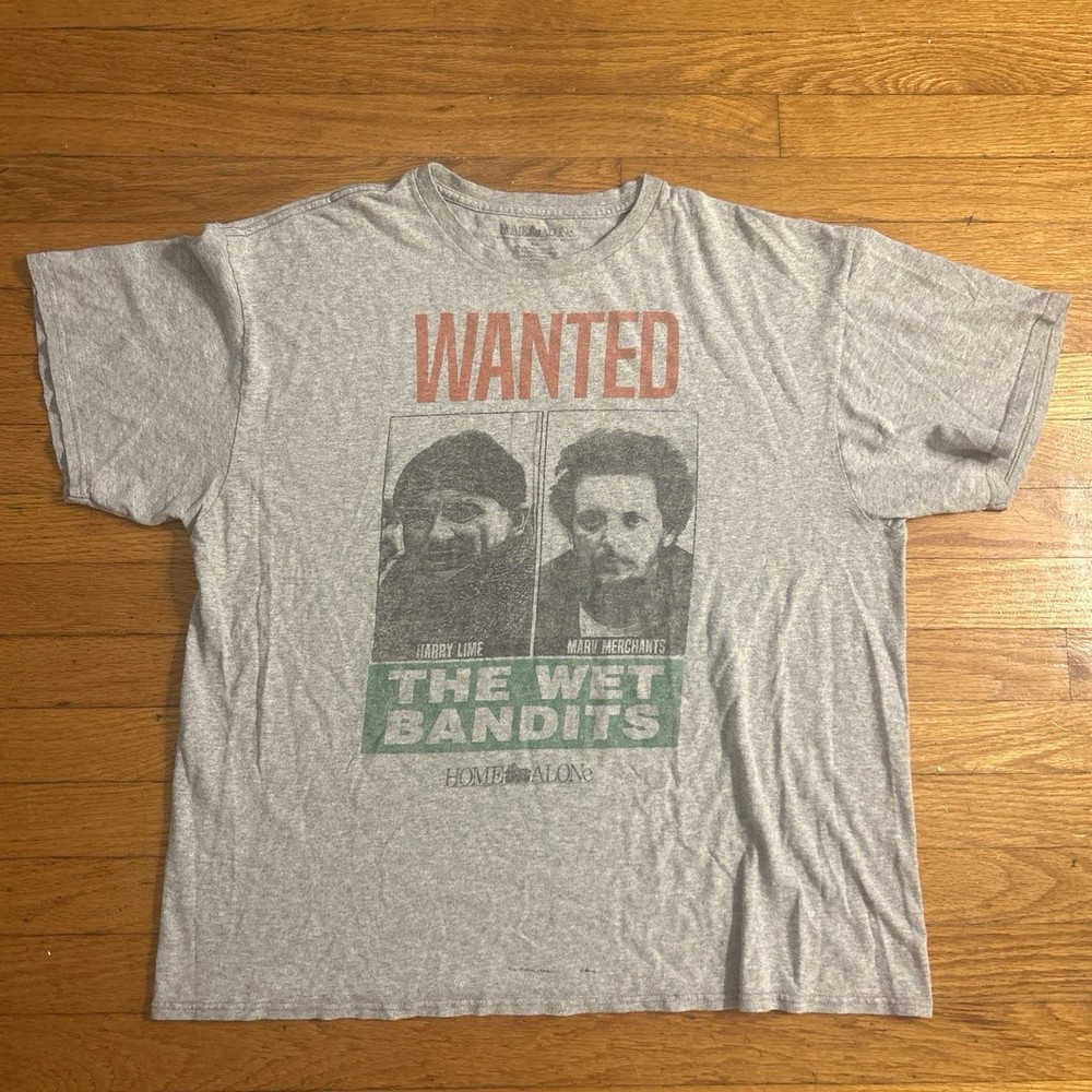 Home Alone Movie T Shirt The Wet Bandits Joe Pesci, Men’s XL