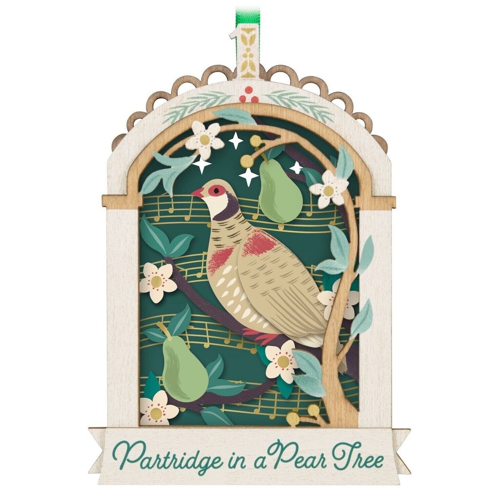 Hallmark 2024 Partridge in a Pear Tree - The 12 Days of Christmas 1st -Free Ship