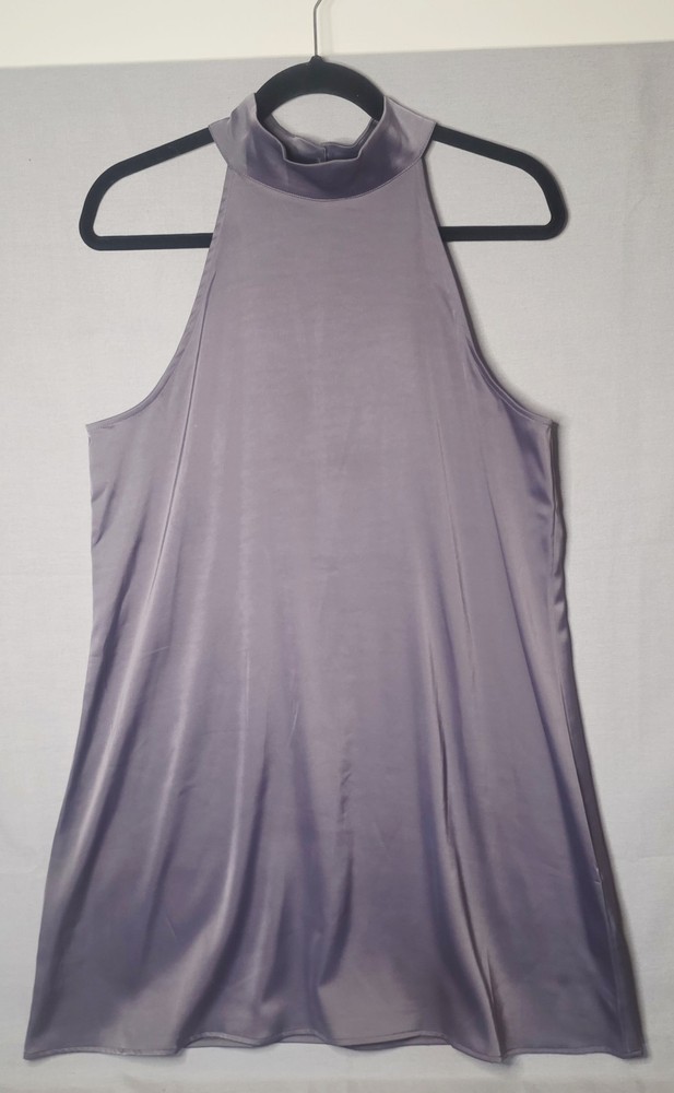 Halter Mini Dress Rose Cocktail Party Women's Size M Dresses Sleeveless