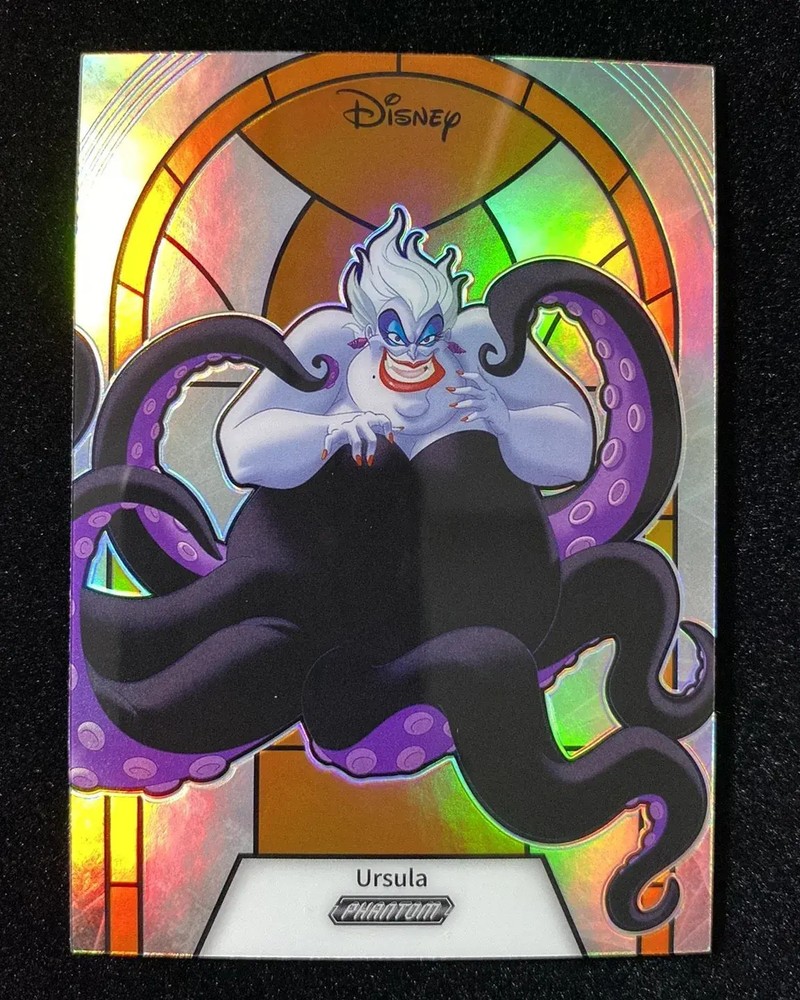 2025 Kakawow Phantom Disney Stained Glass Orange #PD-GLO-11 Ursula 10/50 J55