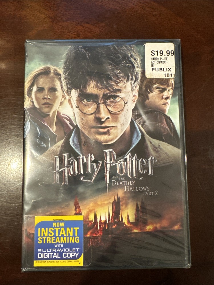 Brand New Harry Potter Deathly Hallows Part 2 DVD 2011 Factory Sealed