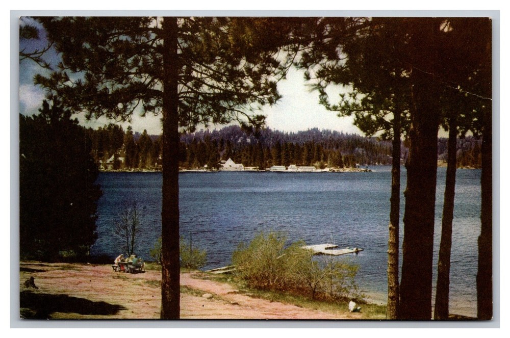 Lake Arrowhead California #27 Union 76 Oil Scenes of the West Chrome Postcard