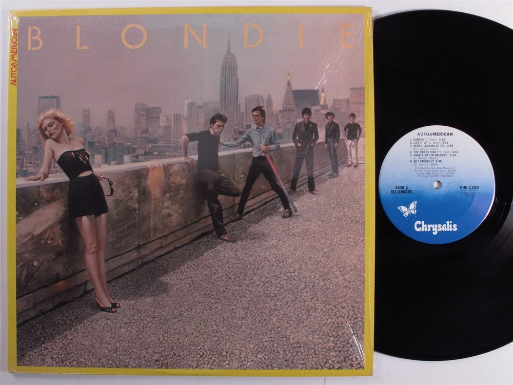 BLONDIE Autoamerican CHRYSALIS LP VG+ SHRINK d