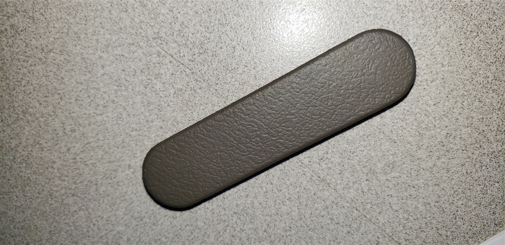 03 04 Corvette C5 Door Panel Handle Plug Screw Cover Trim SHALE SIDE NEW 50th