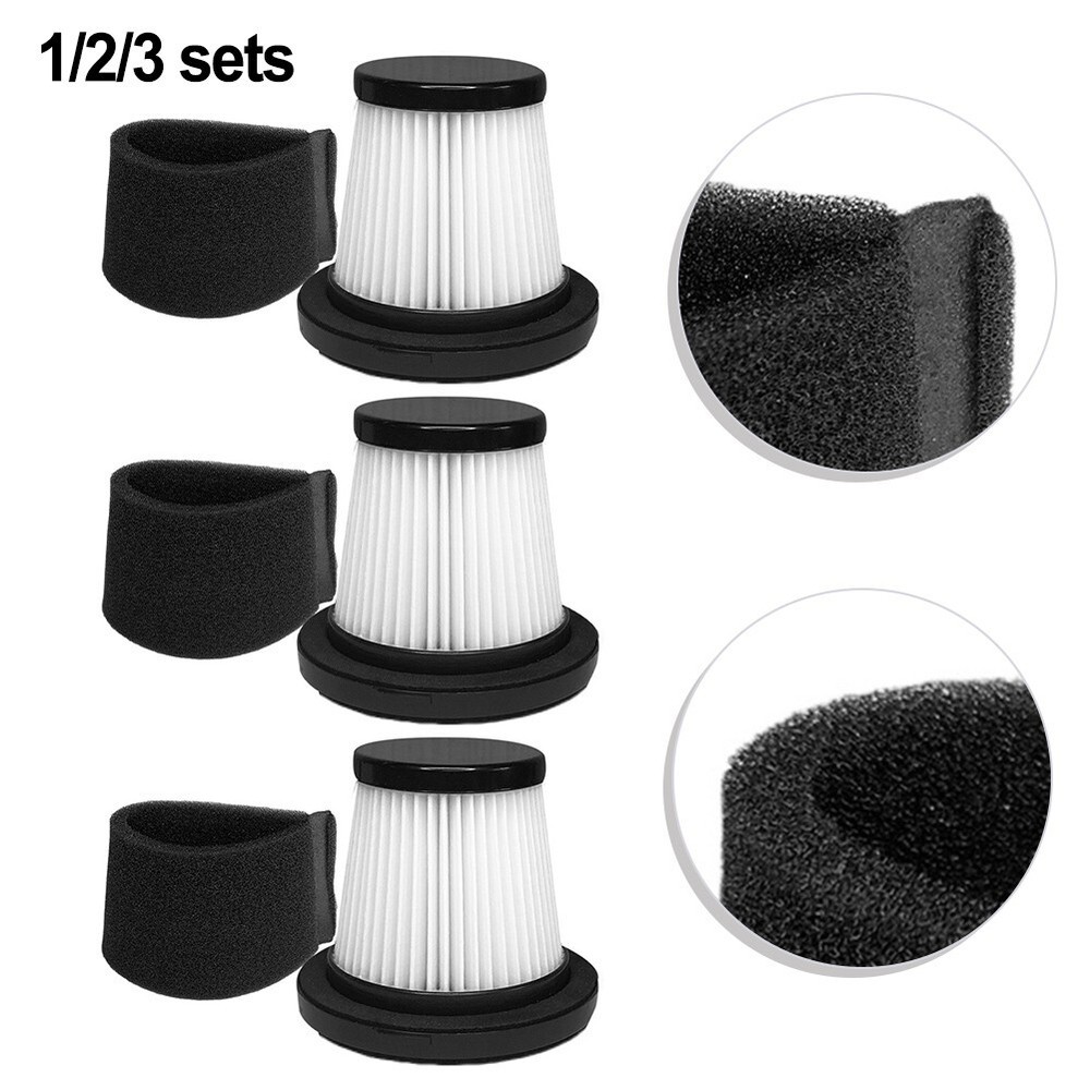 Reusable Vacuum Filter for Strong Suction Power & Easy Home Cleaning Installation