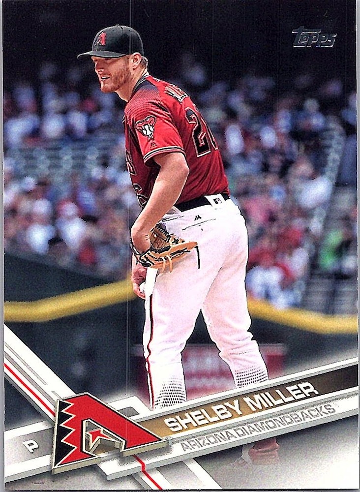 2017 Topps #355 Shelby Miller Arizona Diamondbacks