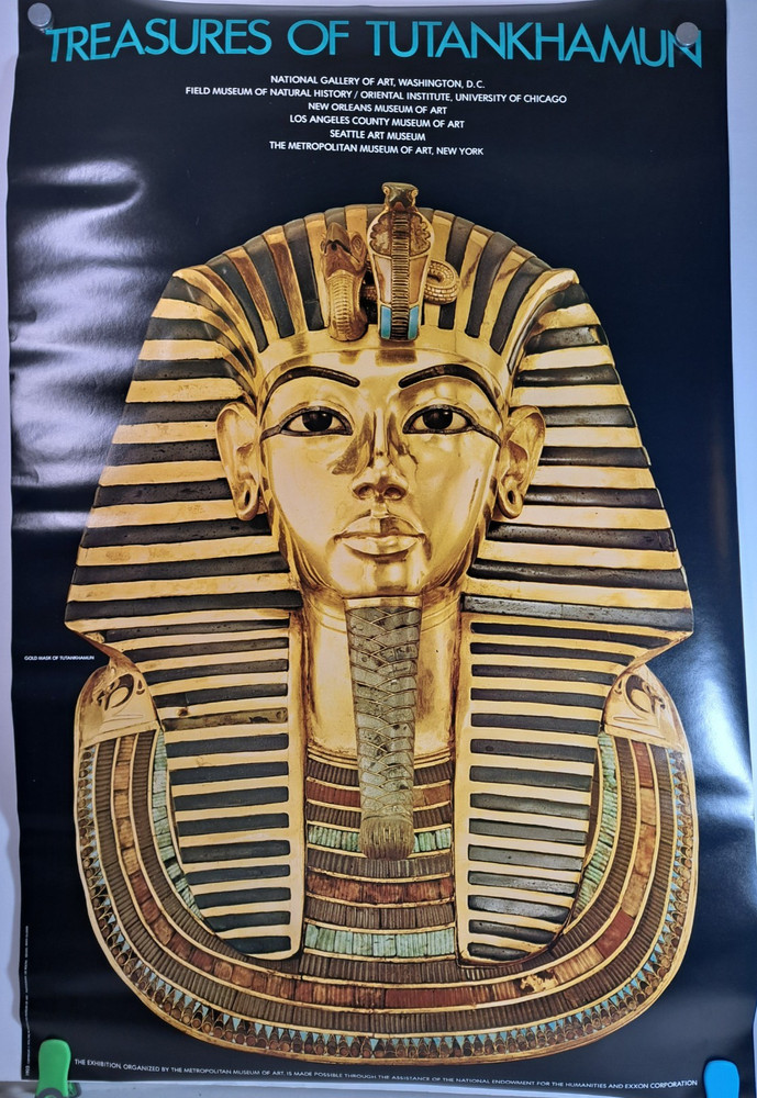 Treasures of Tutankhamun, 1976 Metropolitan Museum of Art Poster, 38