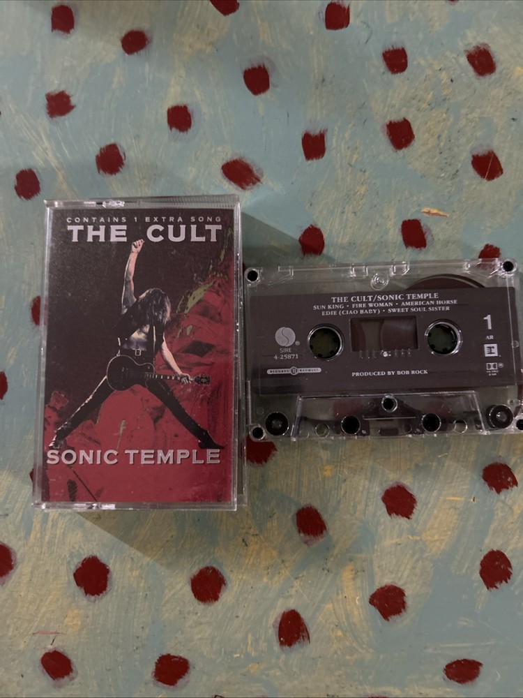 Sonic Temple by The Cult (Cassette, Apr-1989, Sire)