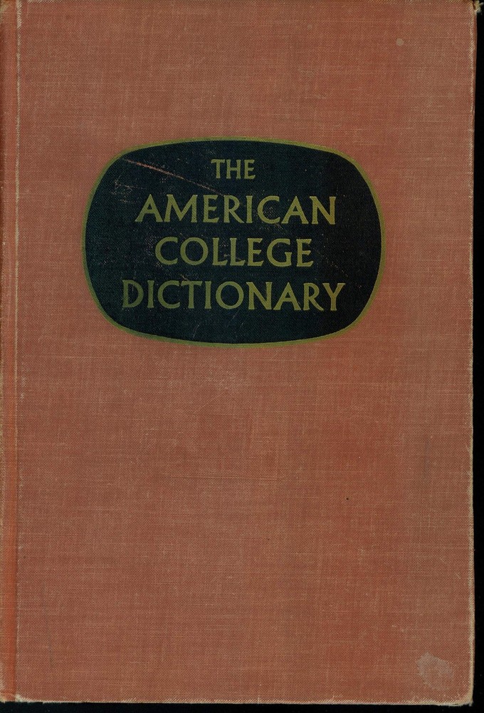 The American College Dictionary