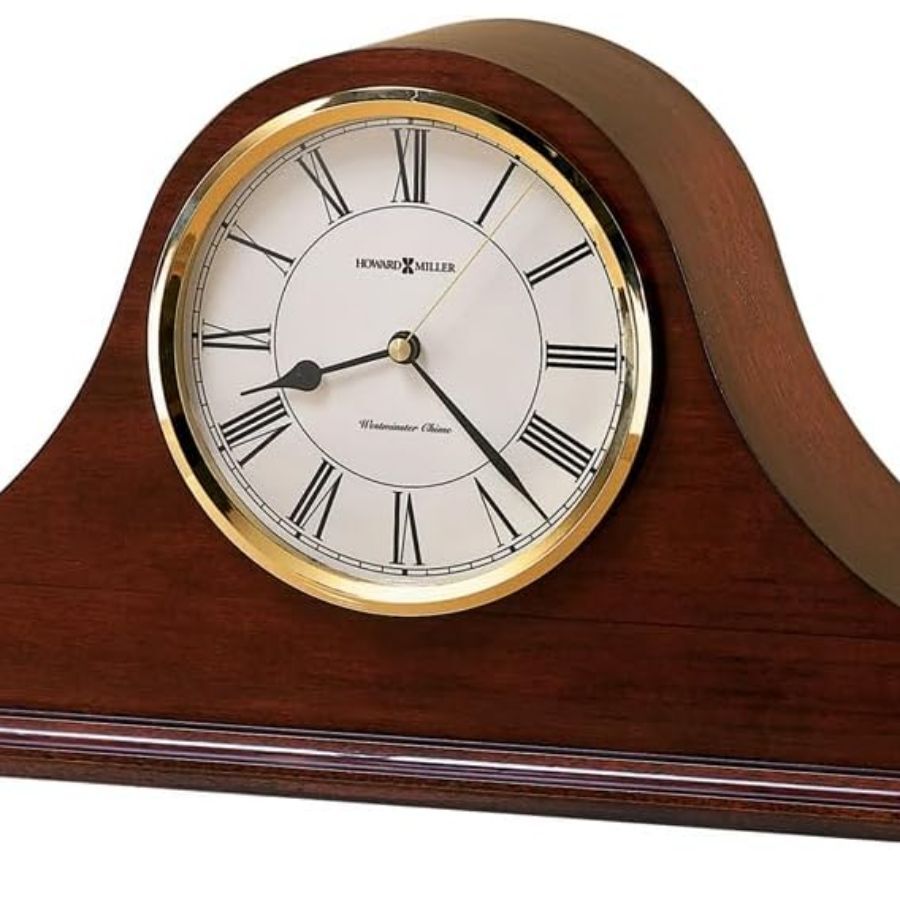 Howard Miller Christopher Mantel Clock 635-101 – Windsor Cherry Finish