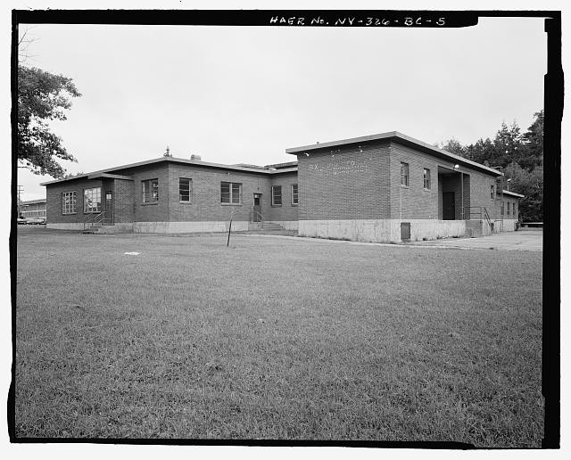 (SIDE) TO VIEW ELEVATIONS NORTHEAST. AND SOUTH BUILDING. (REAR) WEST - OF