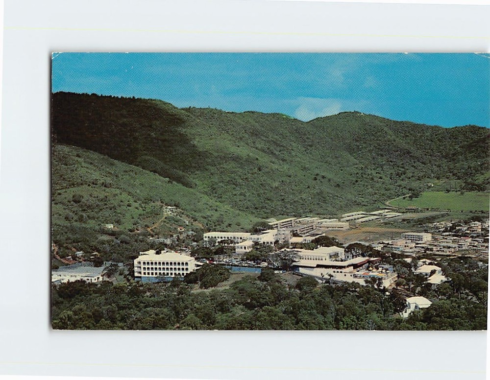 Postcard Bluebeards Castle Hotel St. Thomas US Virgin Islands