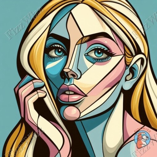 Abstract Portrait Digital Art Wallpaper Background Desktop Image-image