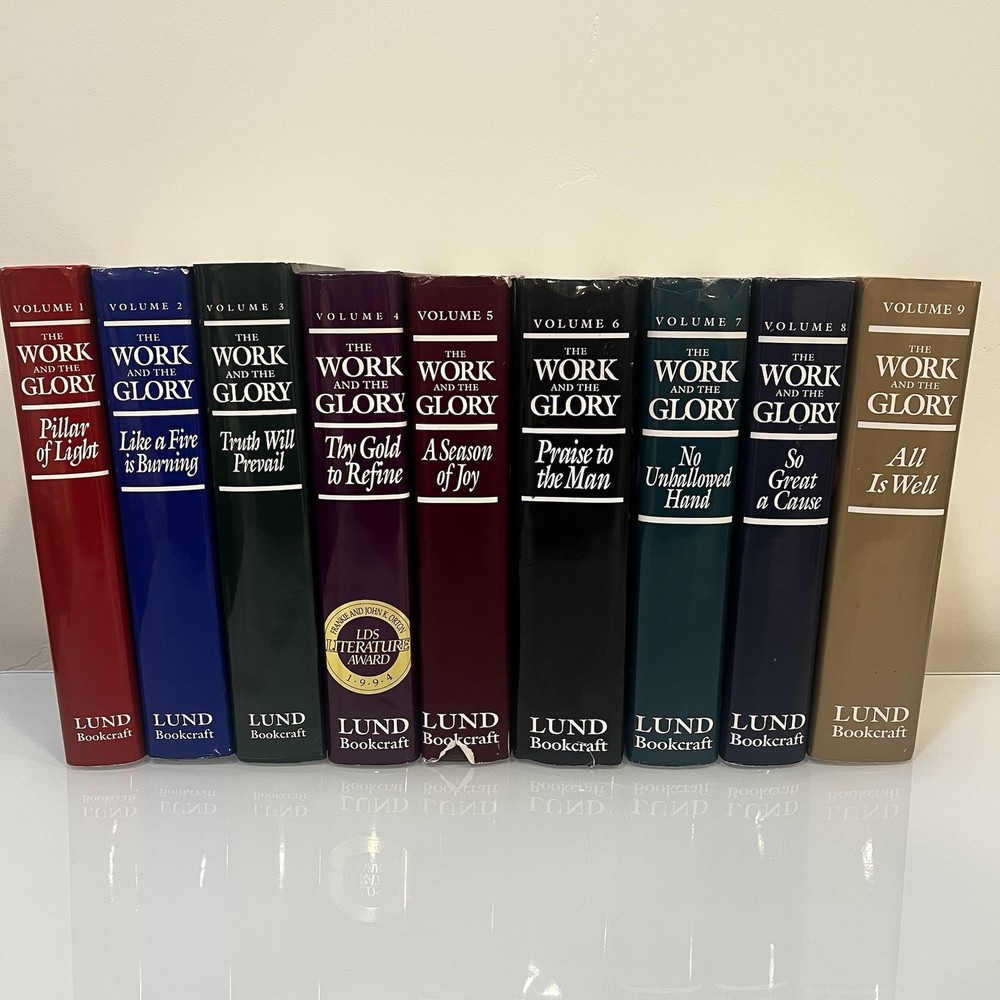 The Work and the Glory Complete Series Gerald N Lund LDS Mormon Historical Fict.
