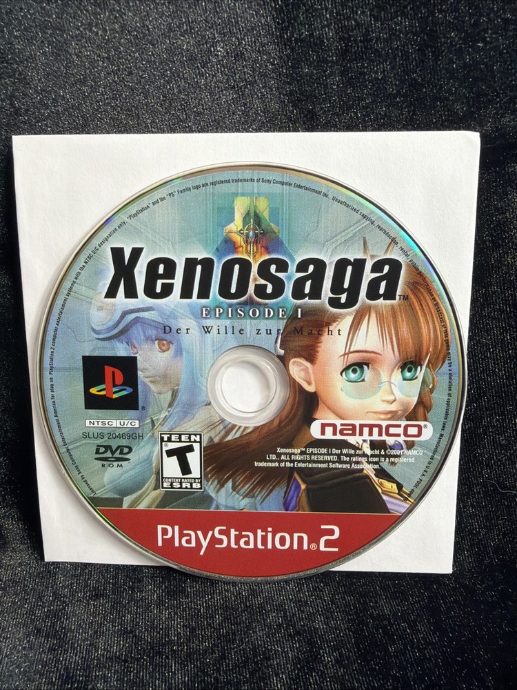 Xenosaga Episode I: Der Wille zur Macht | Sony PlayStation 2 PS2 | Disc Only