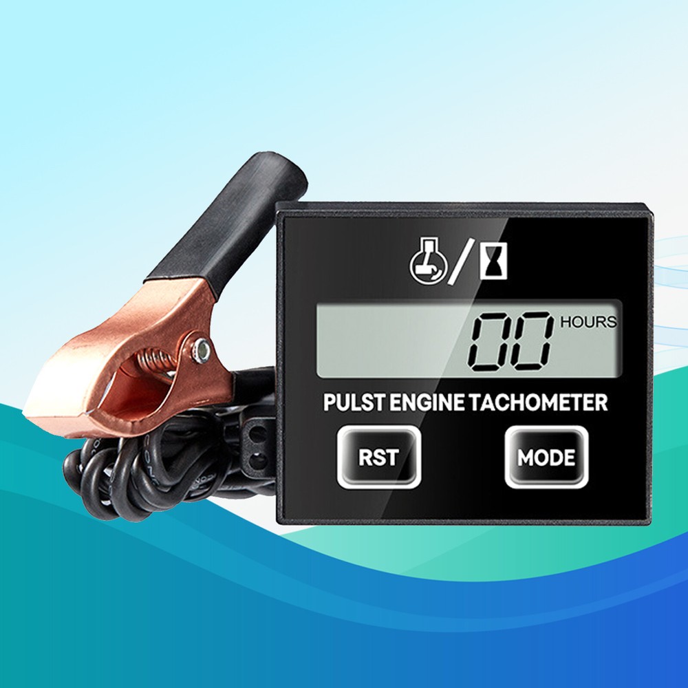 Small Digital Tachometer Digital Engine Tachometer Inductive Tachometer Digit