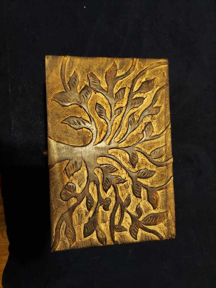 Lovely Wooden Carved Decorative Box Made In India