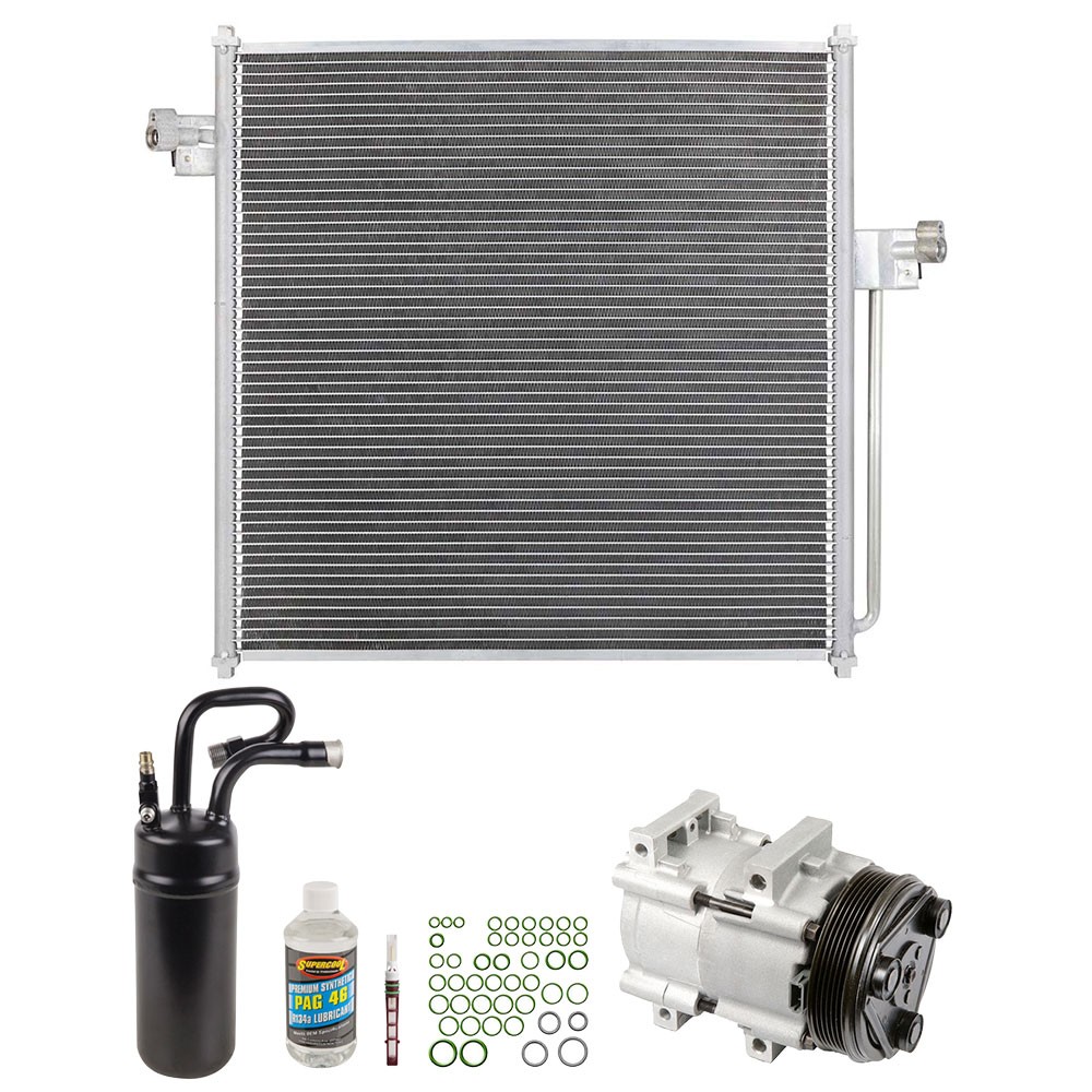For Ford Ranger Mazda B2300 2001-11 A/C Kit w/ AC Compressor Condenser Drier DAC
