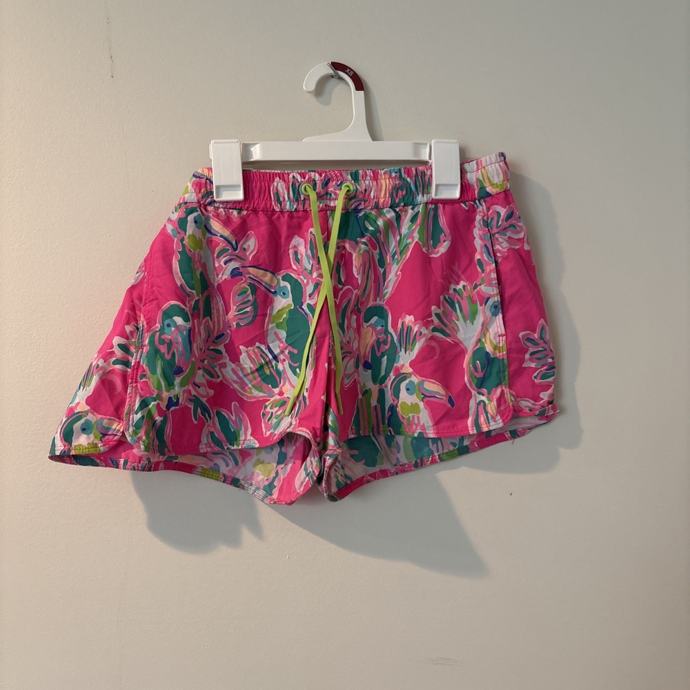 Lilly Pulitzer Toucan Medium Shorts New Without Tags