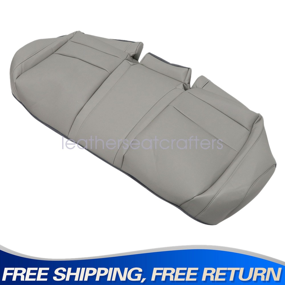 Rear Bottom Bench Replacement Seat Cover For 2011 2012 2013 2014 Acura TSX Gray