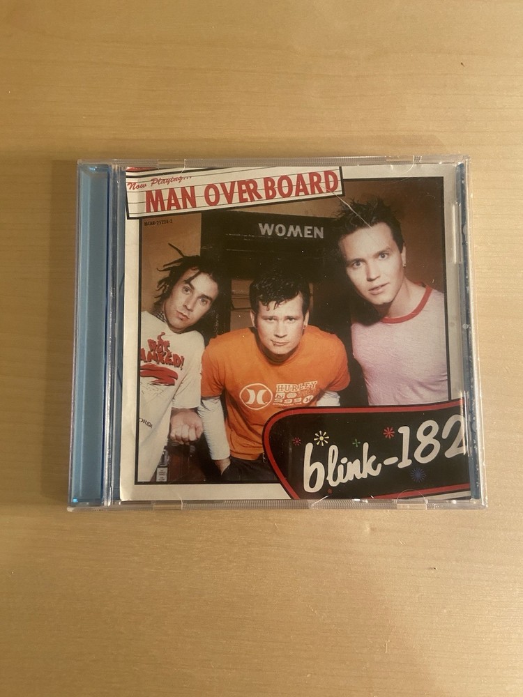 Blink-182 Man Overboard Single CD Read Desc