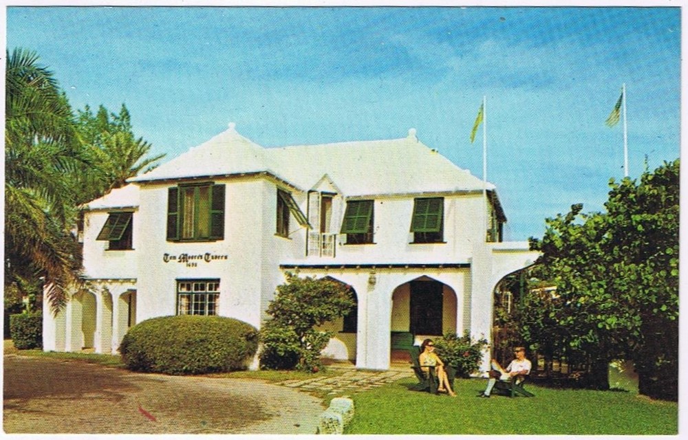 Postcard Tom Moore's Tavern Bermuda