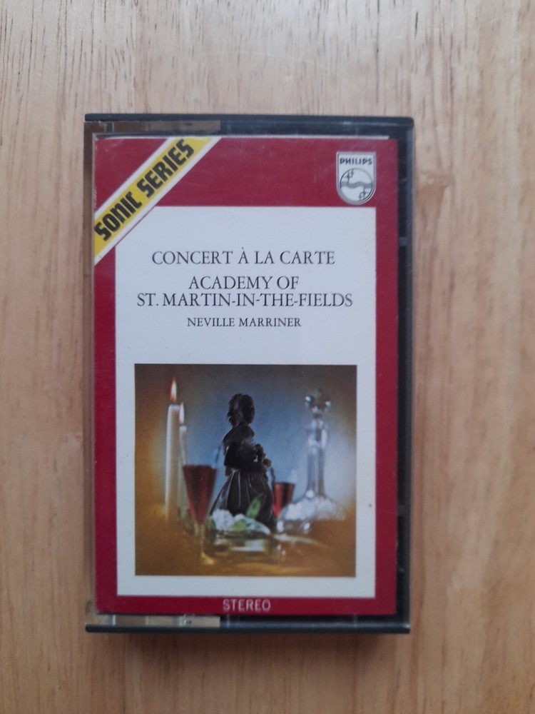 Concert A La Carte Academy of ST Matin-in-the-Fields 1971 cassette tape tested-image
