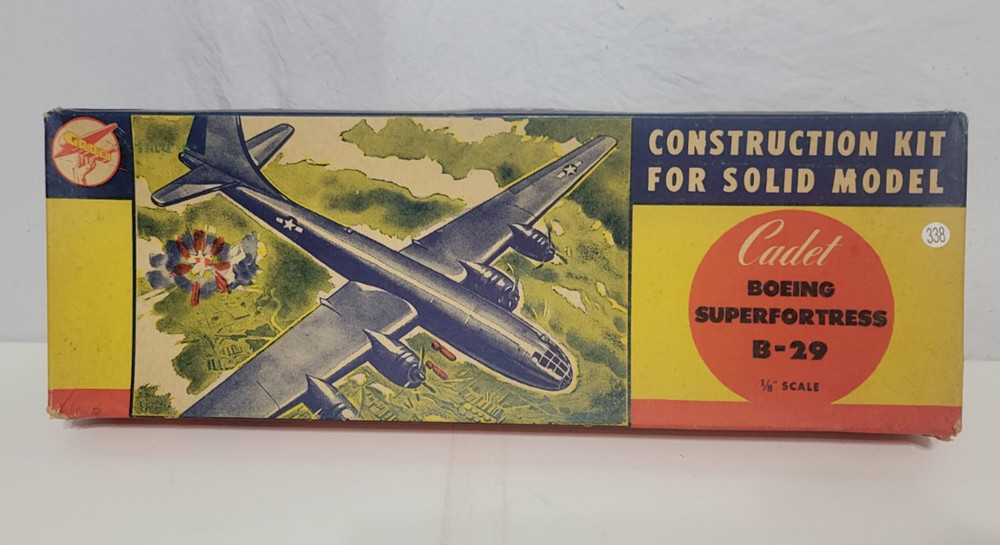 Cadet Vintage Balsa Boeing B-29 Super Fortress Model Kit