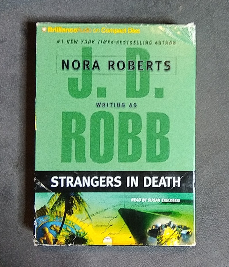 Strangers In Death By Nora Roberts Writing As J.D. Robb Brilliance Audio Book CD