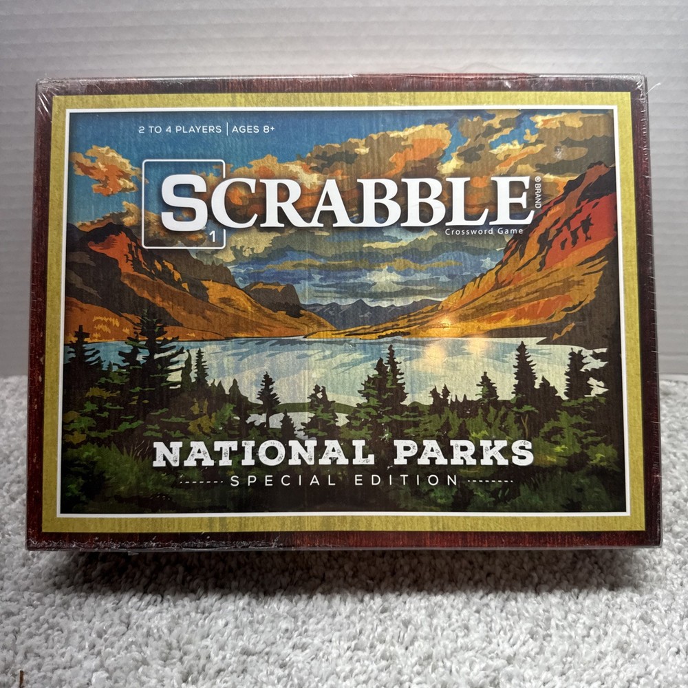 Scrabble: National Parks Edition Board Game New Sealed
