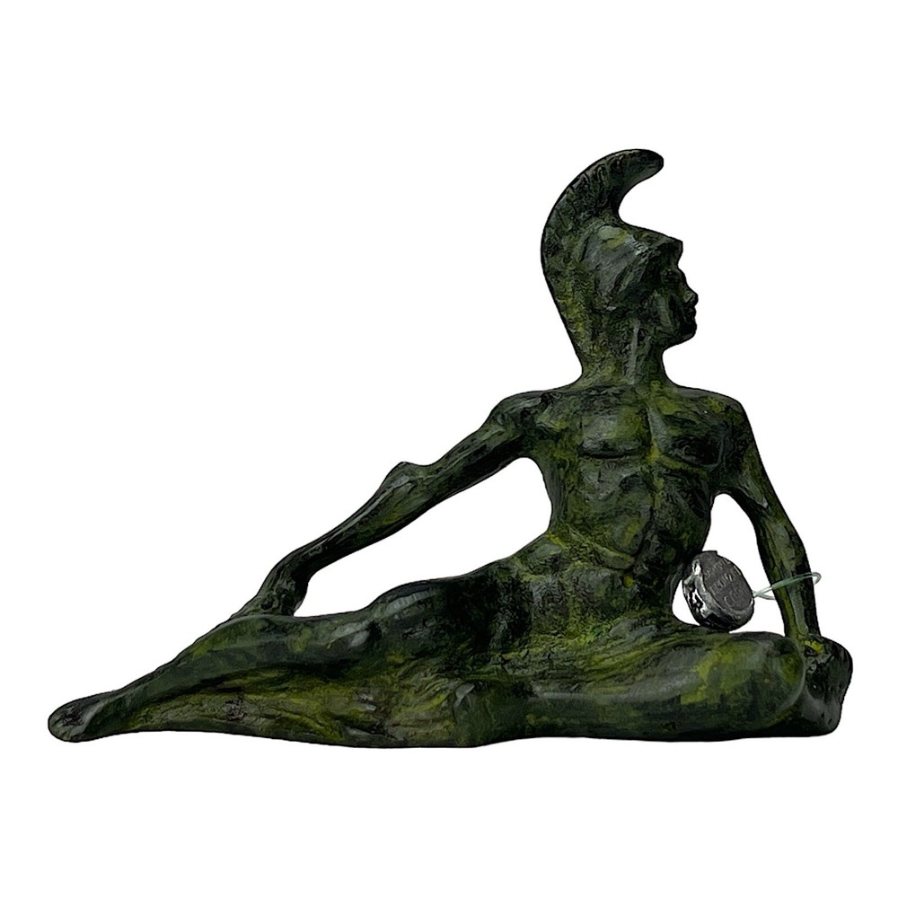 Achilles Trojan War Hero Solid Bronze Statue Sculpture Art-image