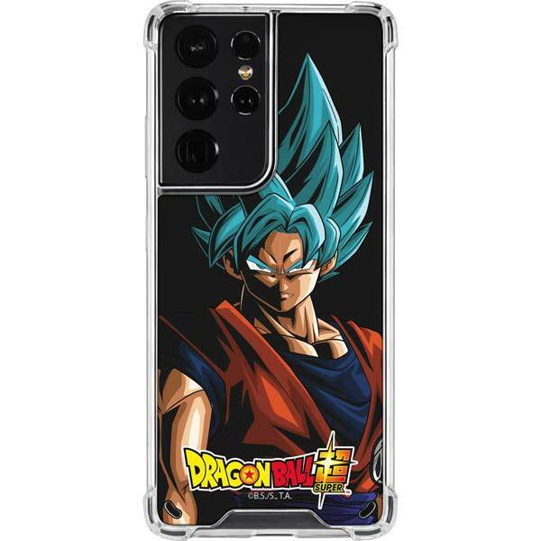 Dragon Ball Super Galaxy S21 Ultra 5G Clear Case - Goku Dragon Ball Super
