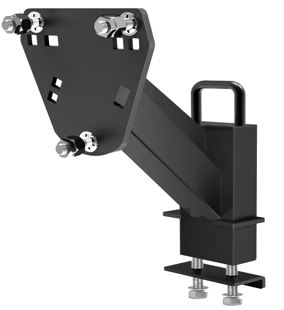 Stake Pocket Spare Tire Mount Bracket for Trailer with Powder Coating