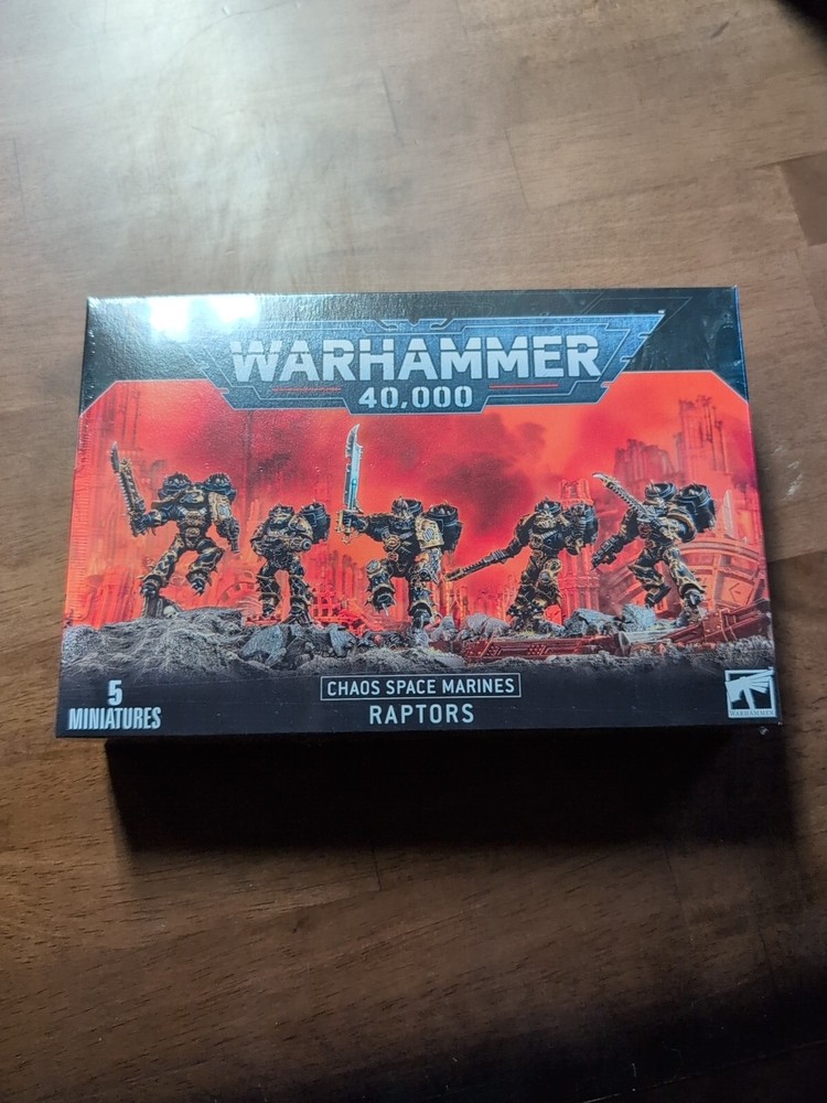 Games Workshop Warhammer 40K Chaos Space Marines Raptors/Warp Talons Nib