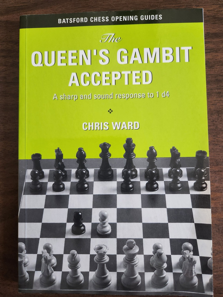 chess opening QGA all variations games lightly analyzed explained paperback