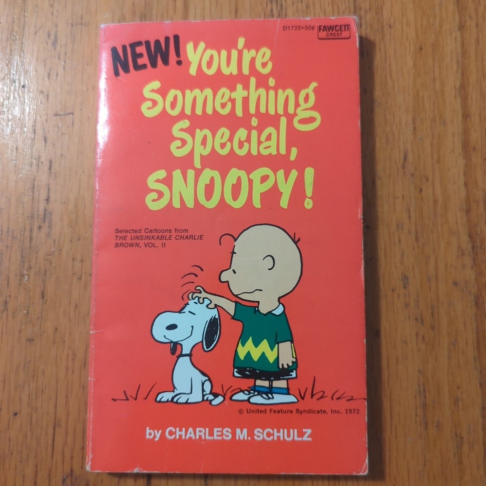 You're Something Special, Snoopy! by Charles M. Schulz (PB, 1972, Fawcett)