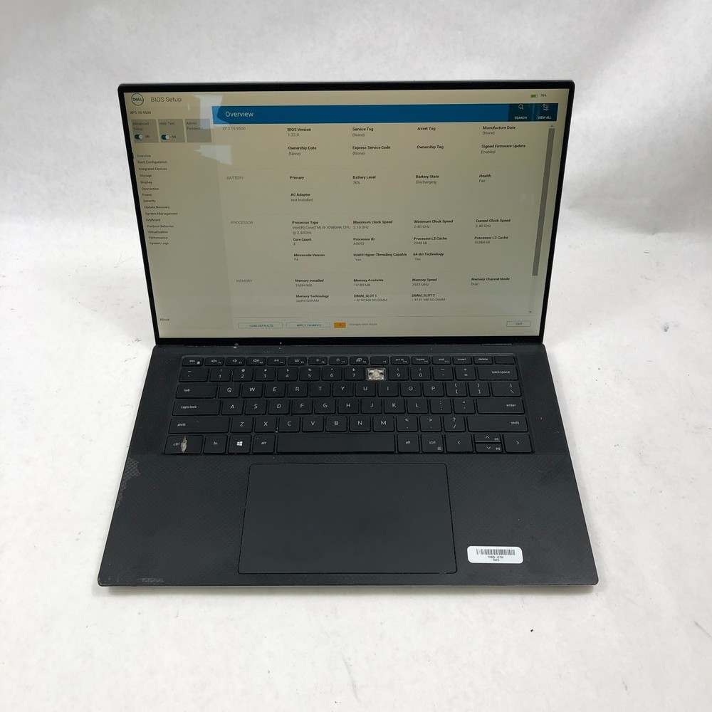 Dell XPS 15 9500 15.6