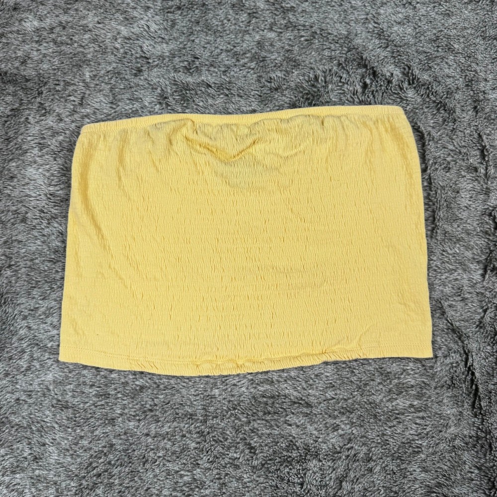 American Eagle Tube Top Women's XS Yellow