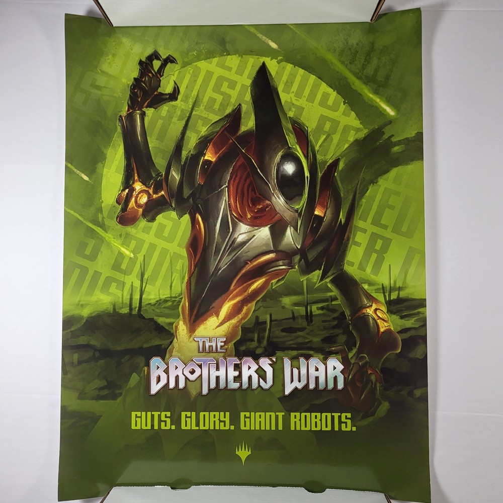 (New)  The Brother's War Promo Poster: Magic the Gathering MTG 18x24