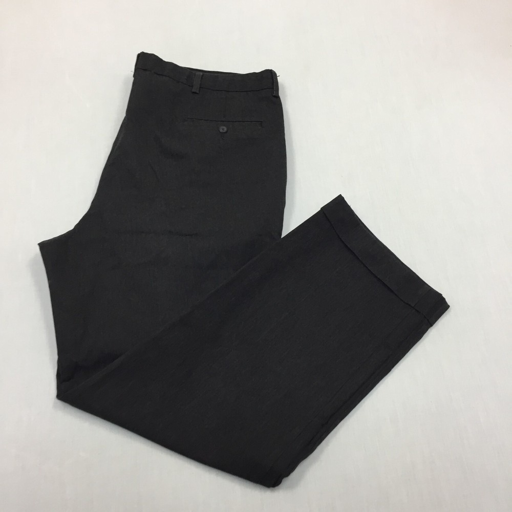 Dockers Chino Trousers Cotton Pants Straight Fit Mens Size 40W 32L Grey