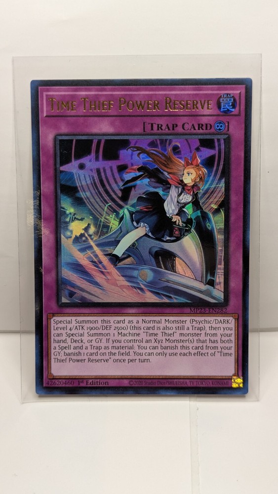 25th Anniversary Tin Time Thief Power Reserve MP23-EN282 Dueling Heroes Mega Pack