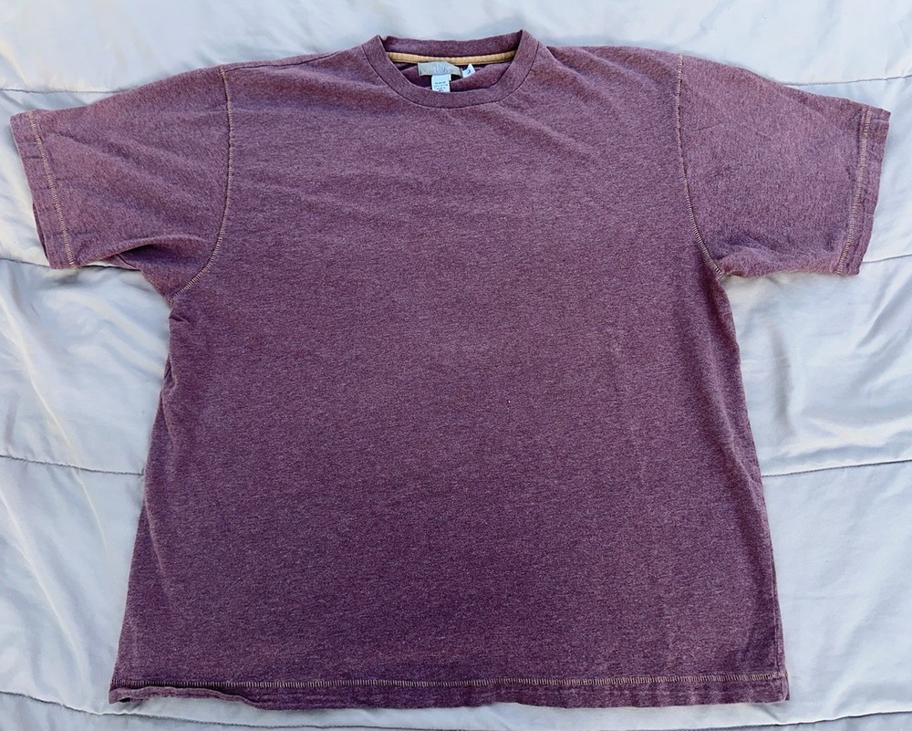 Territory Ahead Heather Tee Mens Large Cotton Crewneck Casual Shirt