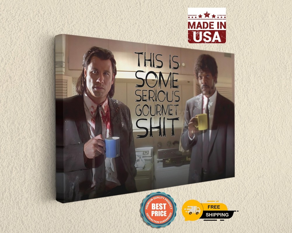 Pulp Fiction Gourmet Coffee Scene - Serious Shit