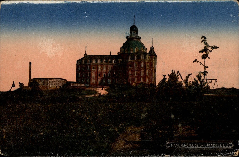 Hotel de la Cascade Biarritz France vintage postcard s345