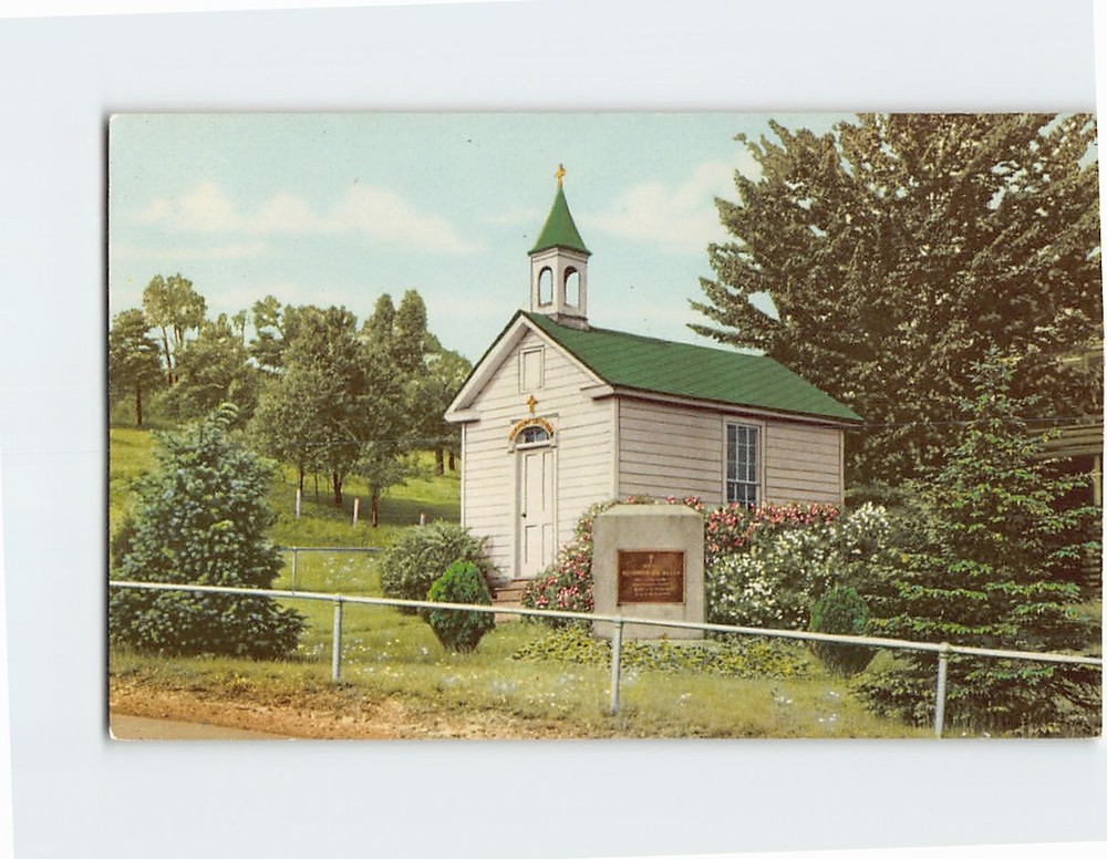 Postcard Decker Chapel St. Mary's Pennsylvania USA