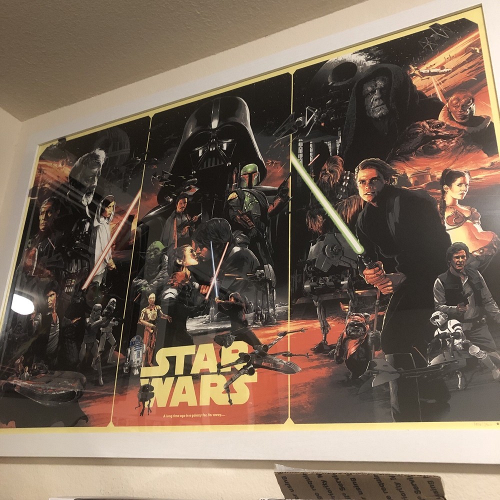 Star Wars Gabz Mondo Limited Edition Screenprint Movie Poster 1036