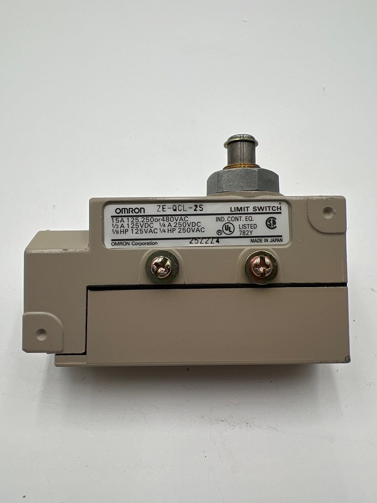 Limit Switch Plunger 1NO/1NC SPDT 10A 250VAC