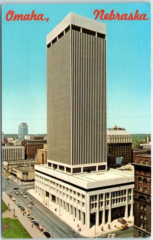Postcard - Woodman Tower - Omaha, Nebraska
